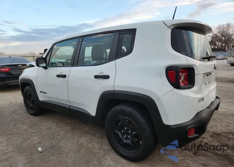 2017 Jeep Renegade Sport z USA, uszkodzony, nr VIN ZACCJAAH2HPG17894